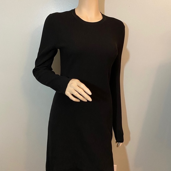 Marc by Marc Jacobs Black Ribbed sheath Dress - Picture 2 of 9